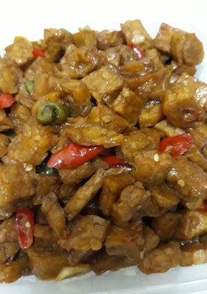Foto resep Oreg tempe dan otak otak pedas manis