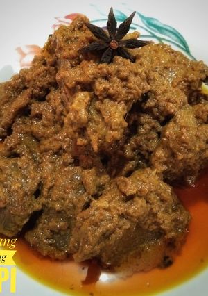 Foto resep Rendang daging sapi