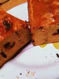 Budín capuchino proteico relleno de dulce de leche sugar free y bajo en hidratos