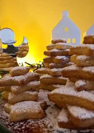 Φωτογραφία της συνταγής 🎄Χριστουγεννιάτικα μπισκότα δεντράκια🎄