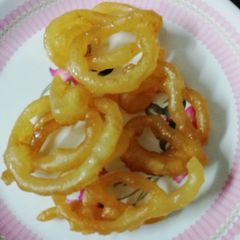 A picture of Paneer Jalebi.