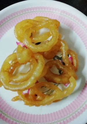 A picture of Paneer Jalebi.