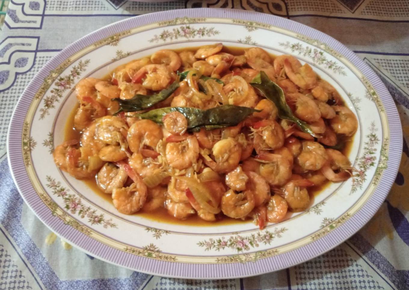 Udang tumis mentega
