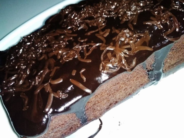 Resep Brownies kukus meleleh serba 6 sendok Gampang