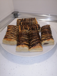 Una foto de Napolitanas de chocolate