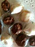 Nueces confitadas y chocolatadas