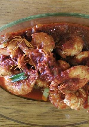 Foto resep Udang pedas asem manis