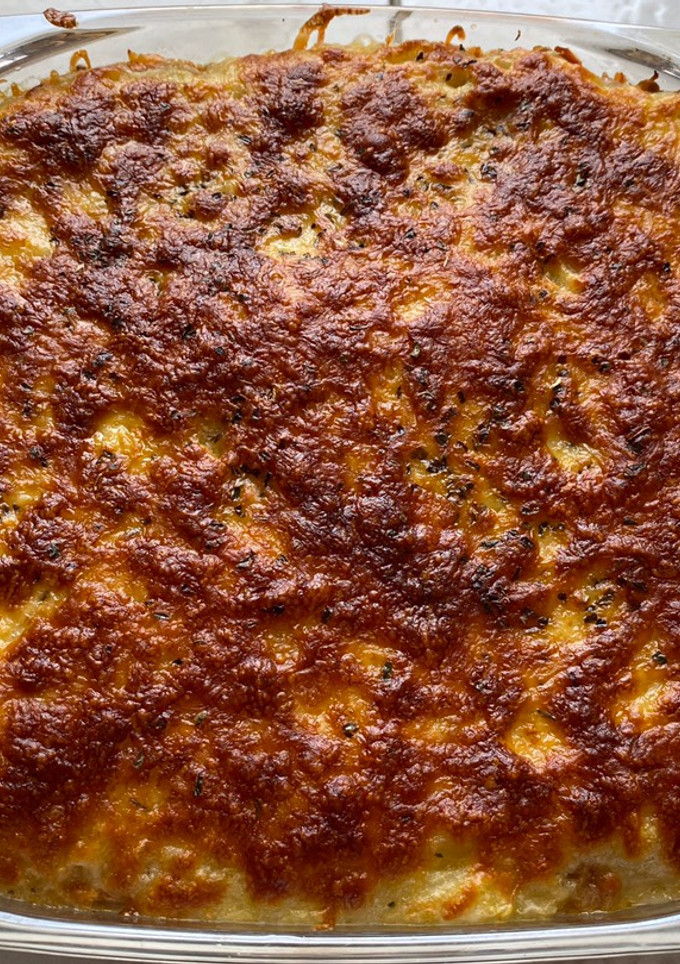 Una foto de Pastel de papa con atún
