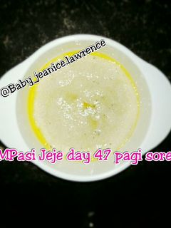 Foto resep MPasi 7m+ bubur tahu+kalee