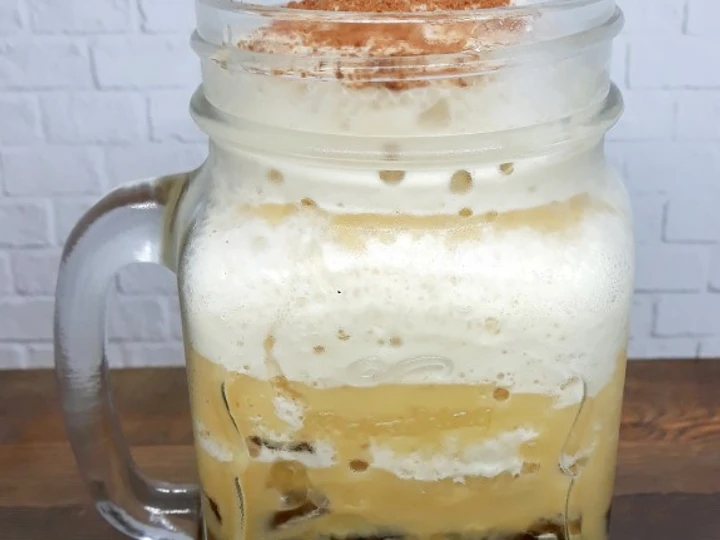 Langkah Gampang Membuat Resep Es Cappuccino Nutrijel Cincau #bandungrecook2_marletaalwi yang Sempurna Anti Ribet, Lezat Sekali