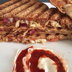 A picture of Cabbage sandwich.