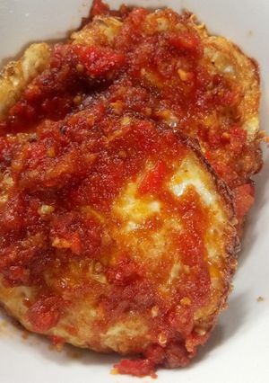 Foto resep Ceplok Egg Pedas