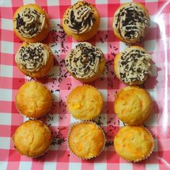 A picture of Healthy muskmelon muffins.