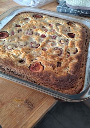 Une photo de Clafoutis noisette cerise