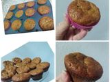 Cupcake o muffins de Banana (cambur)