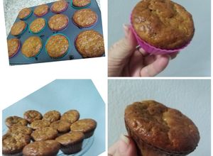 Una foto de Cupcake o muffins de Banana (cambur)