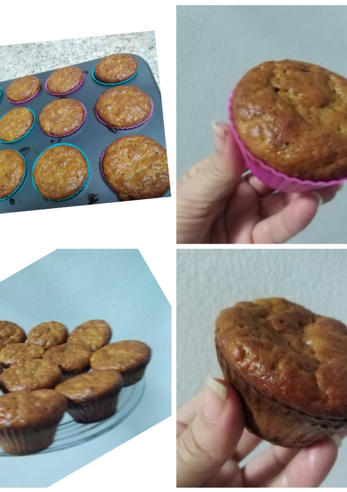 Una foto de Cupcake o muffins de Banana (cambur)