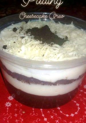 Foto resep Puding Cheesecake Oreo