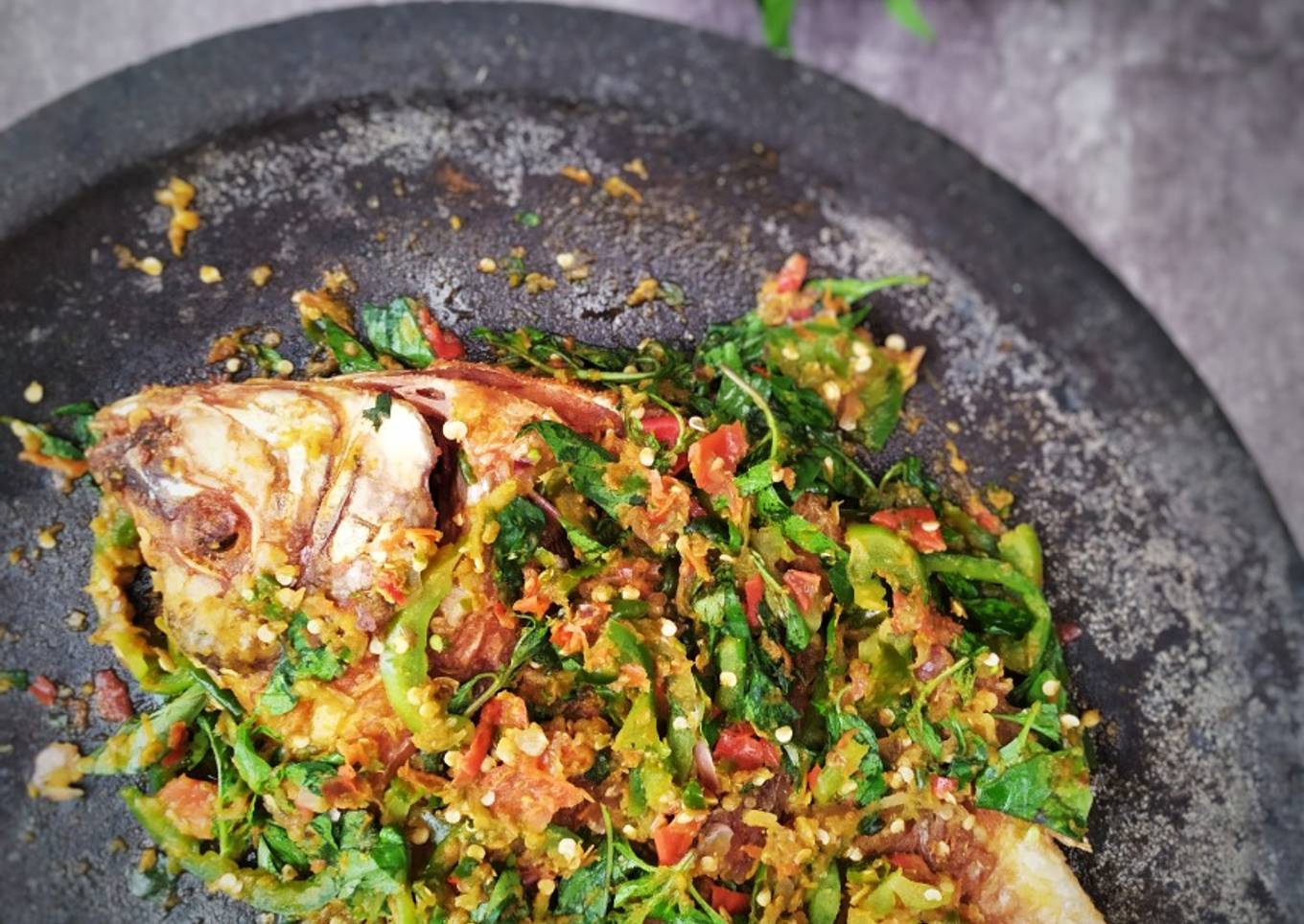 Cobek Ikan Nila