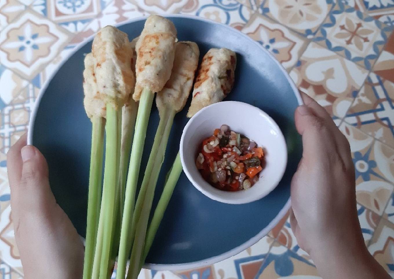 Sate Lilit Ayam