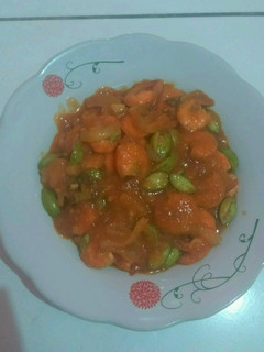 Foto resep Udang Pete Saus Padang