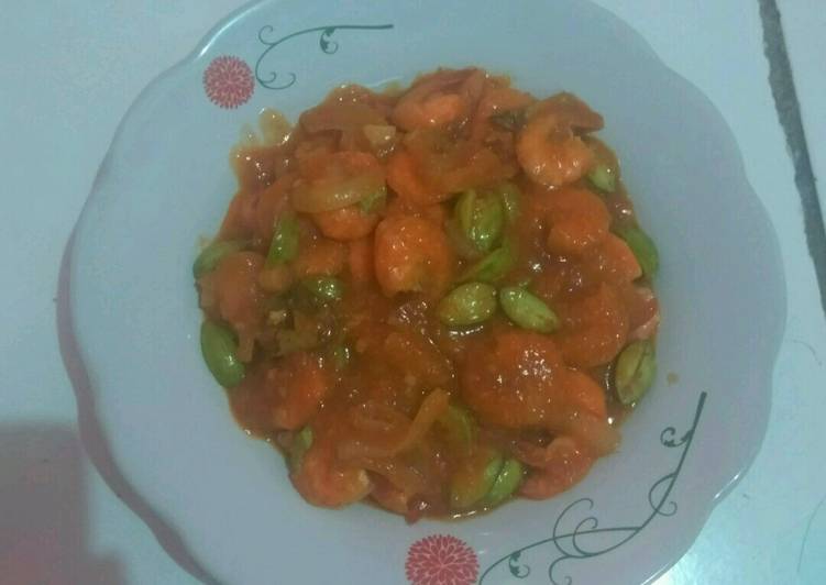 Udang Pete Saus Padang
