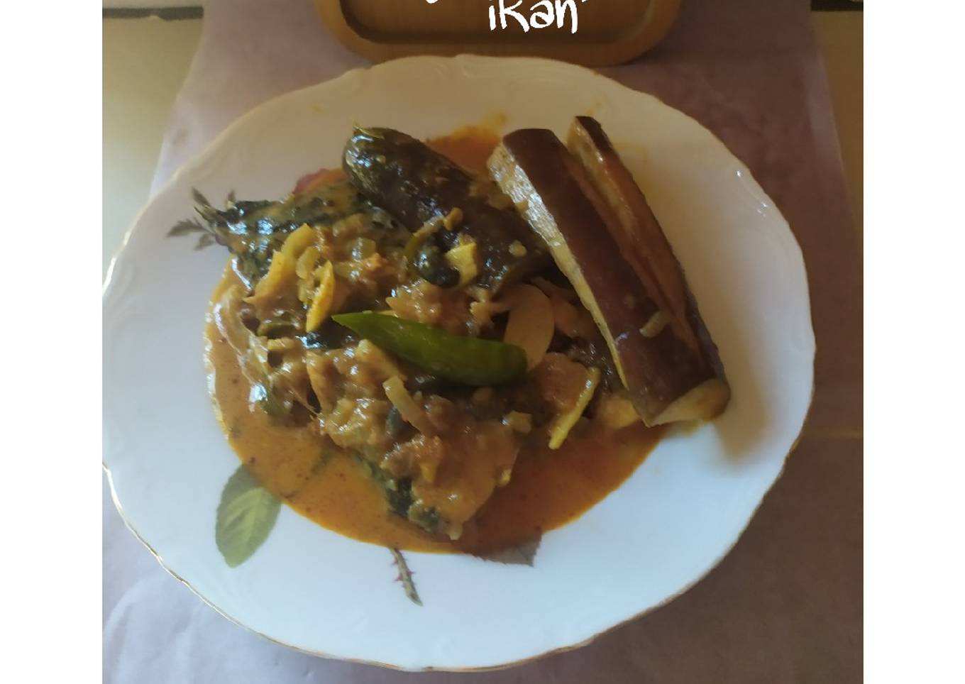 Resep Kari Kepala ikan dengan terung, Sempurna - Aneka Olahan Ikan