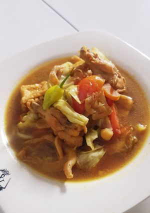 Foto resep Tongseng Ayam Jamur Tahu