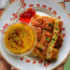 Martabak telur mix chiken রেসিপির প্রধান ছবি