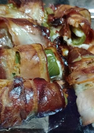 Una foto de Jalapeños rellenos