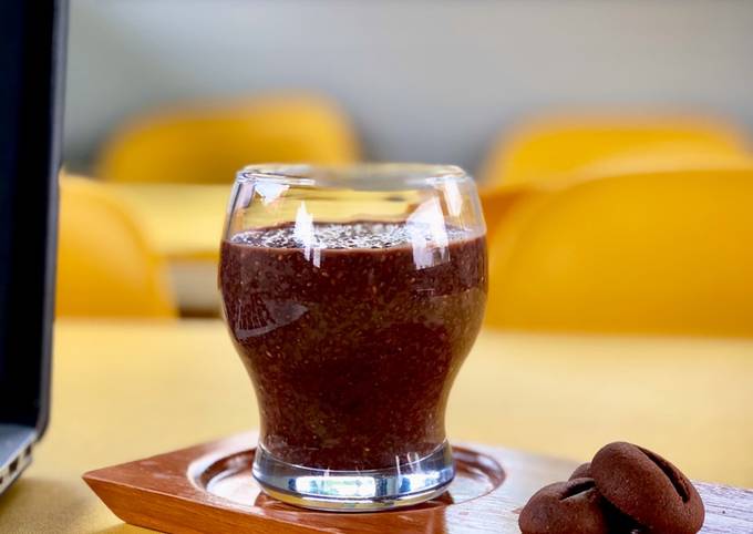 Resep Chocolate Chia Pudding Anti Gagal