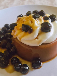 Foto resep Puding Thai Tea Boba