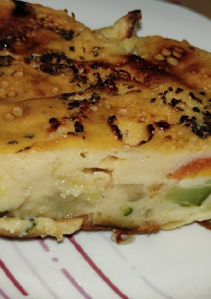 Una foto de Pastel de verduras en olla GM