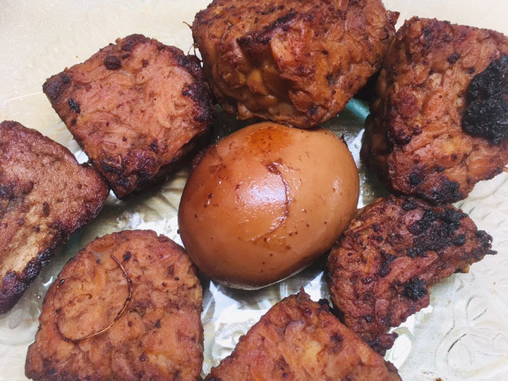 Cara Gampang Membuat Bacem 3T (tempe tahu telor), Sempurna