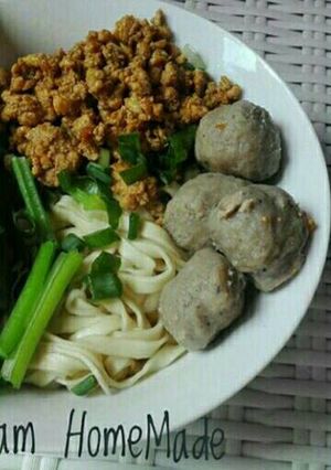 Foto resep Mie ayam homemade Mama sheena
