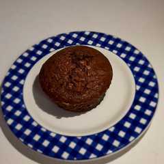 Una foto de Muffin de chocolate relleno de chocolate