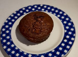 Una foto de Muffin de chocolate relleno de chocolate