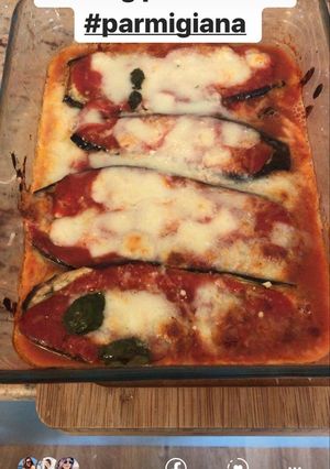 A picture of Vegetarian parmigiana.