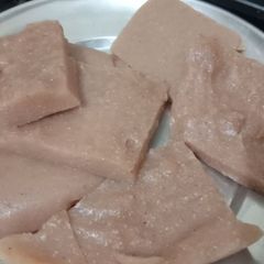 A picture of Kuttu Barfi.