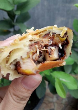 Foto resep Bolen Pisang Keju Cokelat