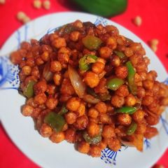 A picture of Chilli Chana.