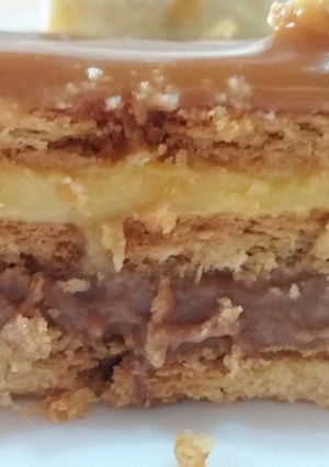 Una foto de Tarta de la abuela con toffe