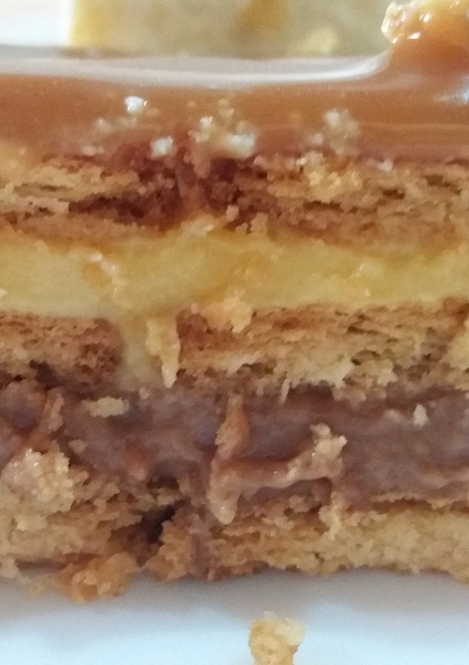 Una foto de Tarta de la abuela con toffe
