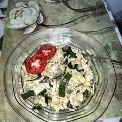 Salad sawi putih dan daun sambung nyawa-レシピのメイン写真