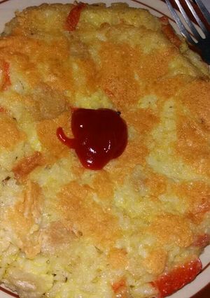 Foto resep Omelet nasi keju