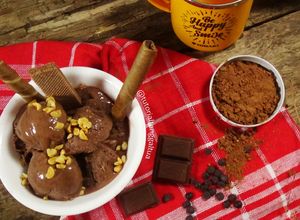 Foto resep ES KRIM TUMIS COKELAT praktis dan nyoklaaaaat banget <3