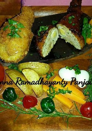 Foto resep Paha Ayam Kodok