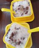 Chè đậu đỏ cốt dừa trân châu