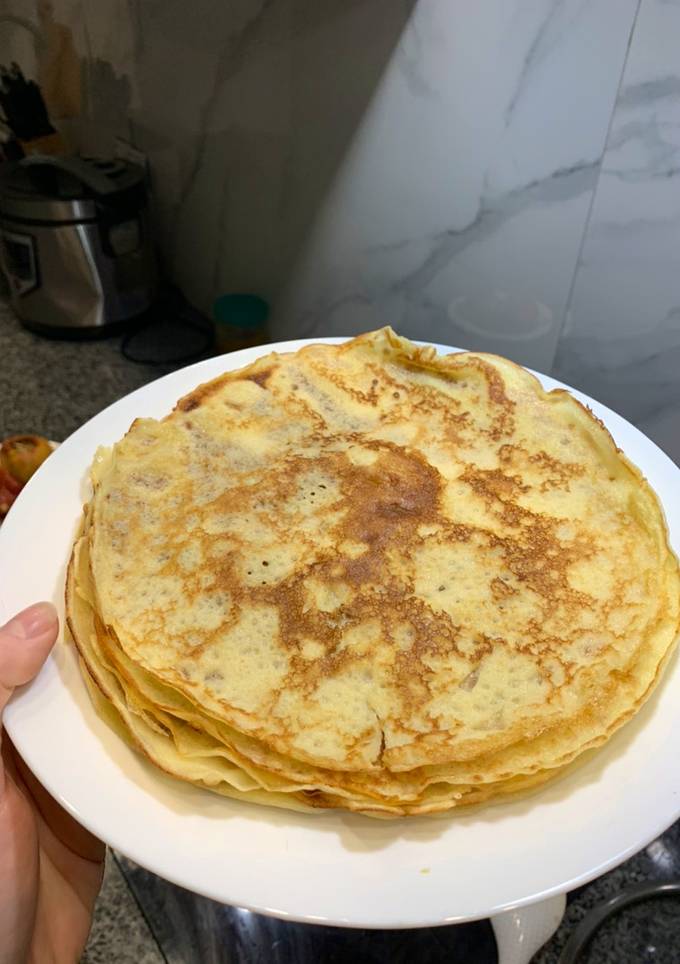 Млинці на молоці