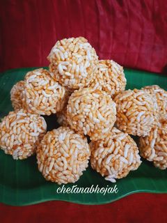 मुरमुरा गुळाचे लाडू (Murmura Gulache Ladoo Recipe In Marathi) रेसिपी चे मुख्य फोटो